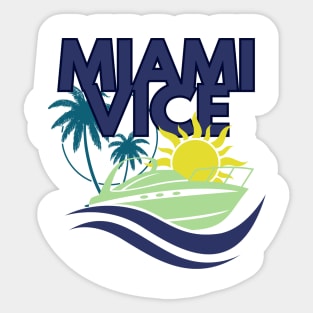 miami vice Sticker